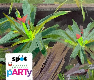 Paint & Sip: Spring Greens in Gouache