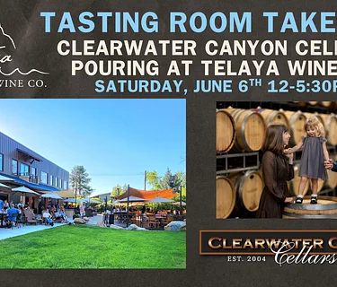 Tasting Room TAKEOVER with Clearwater Canyon Cellars
