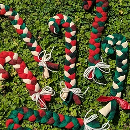 Learn to Make a Braided Wool Candy Cane @ STL