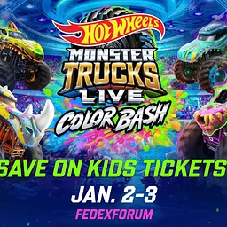 Hot Wheels Monster Trucks Color Bash