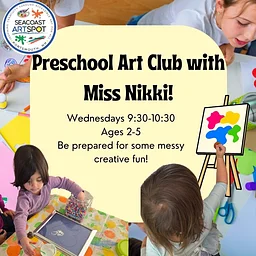 Preschool Art Club! $25