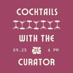 Cocktails with the Curator featuring Waterloo Gin