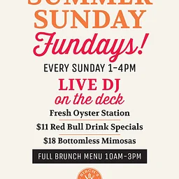 Summer Sunday Funday’s at Birch’s DJ Party on the Deck- Every Sunday!