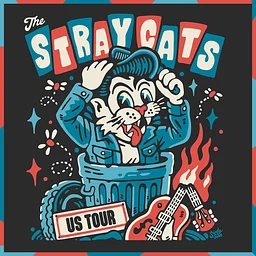 The Stray Cats with special guest MoonShine 🔑