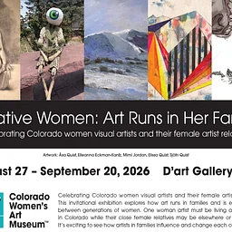 D’art Gallery East: “CWAM Relative Women:Art Runs in Her Family”