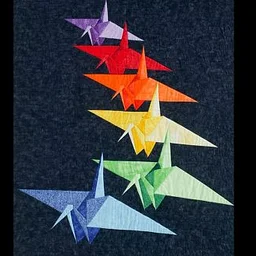 Peace Cranes Over Hiroshima