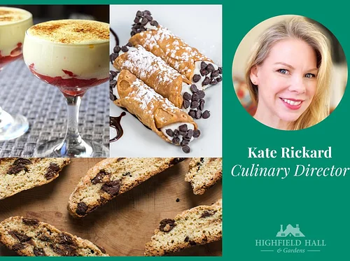 Classic Italian Desserts with Chef Kate Rickard