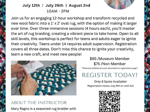 Adult Enrichment: Rug Braiding