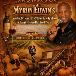 Sunday, October 18th, 2026Live Music with Myron Edwin’s