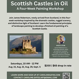 Scottish Castles in Oil: A Four-Week Painting Workshop