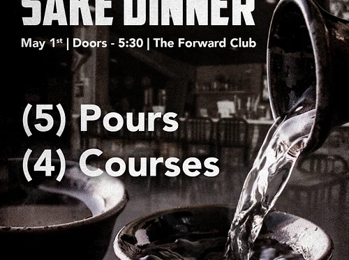 Immersive Sake Tasting and Dinner in The Forward Club