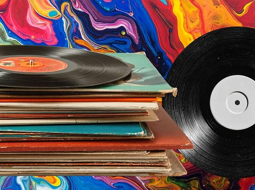 Vintage Vinyl: Paint & Pour Workshop