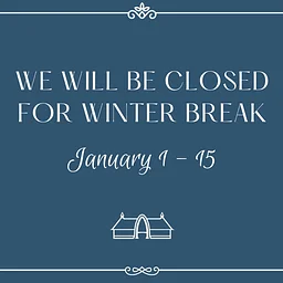 Closed for Winter Break