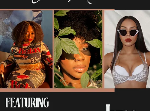 Jittaun / The Blackberry Poets / ADIA / Nia Marie / SOLA / Sophia Luciano