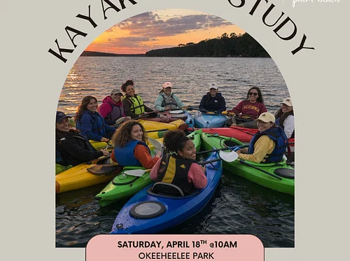 Kayak Bible Study with Ashley