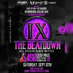 Jake Ryan & DJ DAM3DGE / The Beatdown IX All Styles Dance Battle