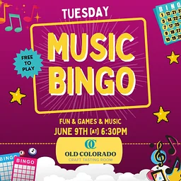Tuesday Music Bingo