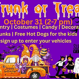 Trunk or Treat Costume Party at Sleepy Creek Vineyards - October 31, 2026