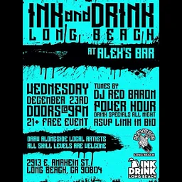 INK AND DRINK with DJ RED BARON