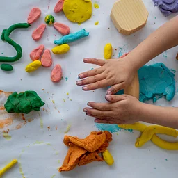 Puzzles and Playdough