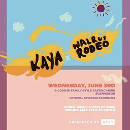 Pêche x Kaya Collab