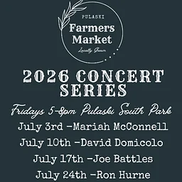 Pulaski Farmers Market Free Concert Series