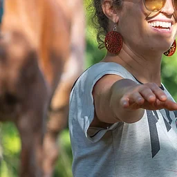 Yoga w/ Horses at Horse Time Center for Equine Collaboration By Kalamazoo Backyard Yogis
