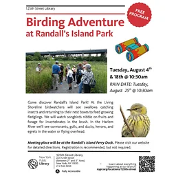 Birding Adventure at Randall’s Island Park