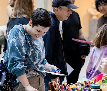 Drop-in Art Making: Thoughtful Threads