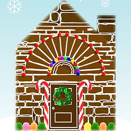 Children's Gingerbread House Decorating Party