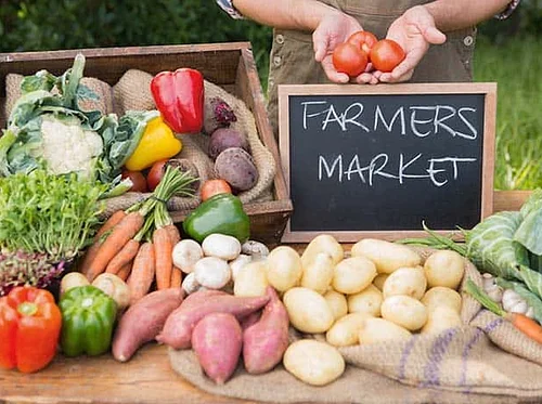 The Farmer’s Market will be on the lower field today. – Aug. 1st