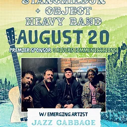2026 Music in the Mountains: StarchildJr + Object Heavy Band with Emerging Artist Jazz Cabbage