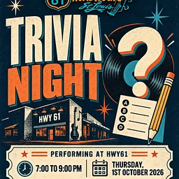 Trivia Night at HWY61 Roadhouse
