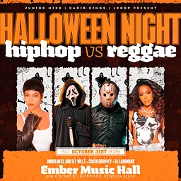 Halloween Night: Hip-Hop vs Reggae at Ember Music Hall