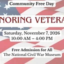 Community Free Day Honoring Veterans