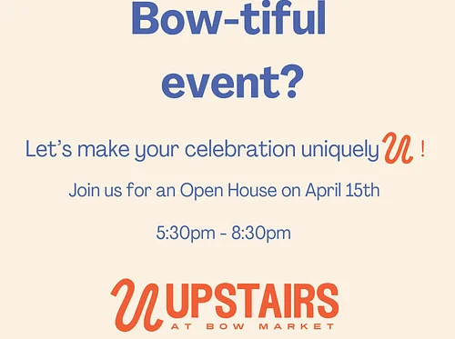Upstairs at Bow Open HOuse