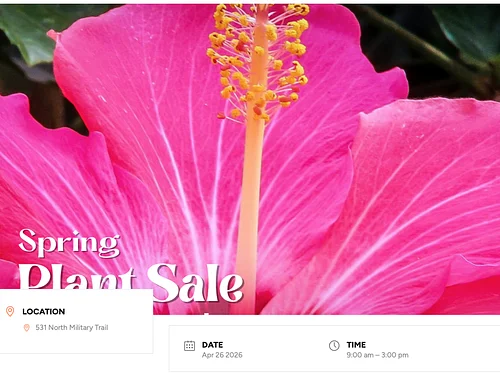 Mounts Botanical Garden - Spring Plant Sale