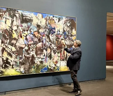Curator Talk | Art Historical Influences and Echoes in Ali Banisadr’s Work with Dr. Stanton Thomas