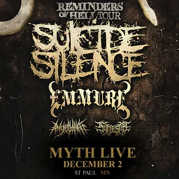 Suicide Silence: REMINDERS OF HELL TOUR