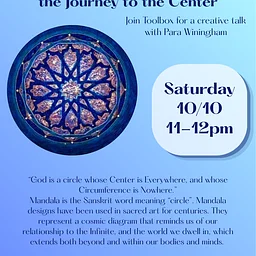 Creative Talk: Spirals of Color, Wheels of Light, the Journey to the Center