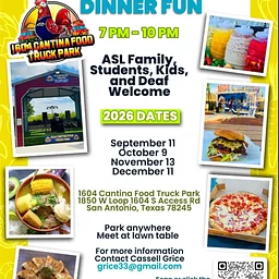 Deaf Social Dinner Fun