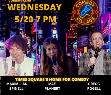 Times Square Comedy | Wed, May 20th @7 PM