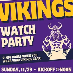 Vikings Watch Party: vs Atlanta Falcons