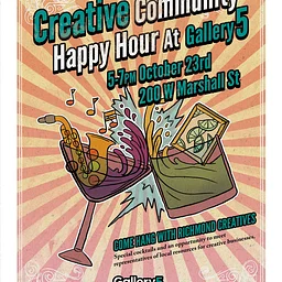 Creative Community Happy Hour and "Carnival of Five Fires" Closing Reception