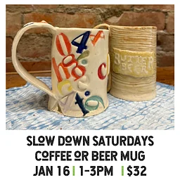 Slow Down Saturday: Coffee/Beer Mug