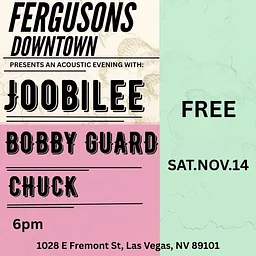 An Acoustic Eventing with Joobilee, Bobby Guard, & Chuck