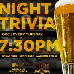 Tuesday Night Trivia at Ohio Brewing Company