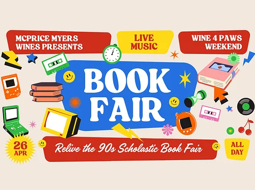 Relive the 90s Scholastic Book Fair - with Wine!