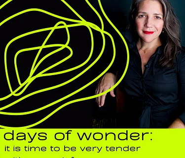 Days of Wonder: it is time to be very tender with our grief