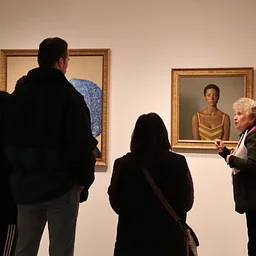 Guided tour of American galleries